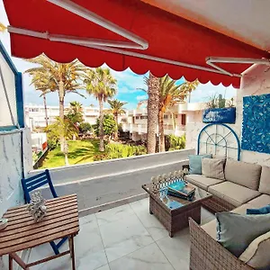  Appartement Canarian Blue Tropical Garden View & Pool